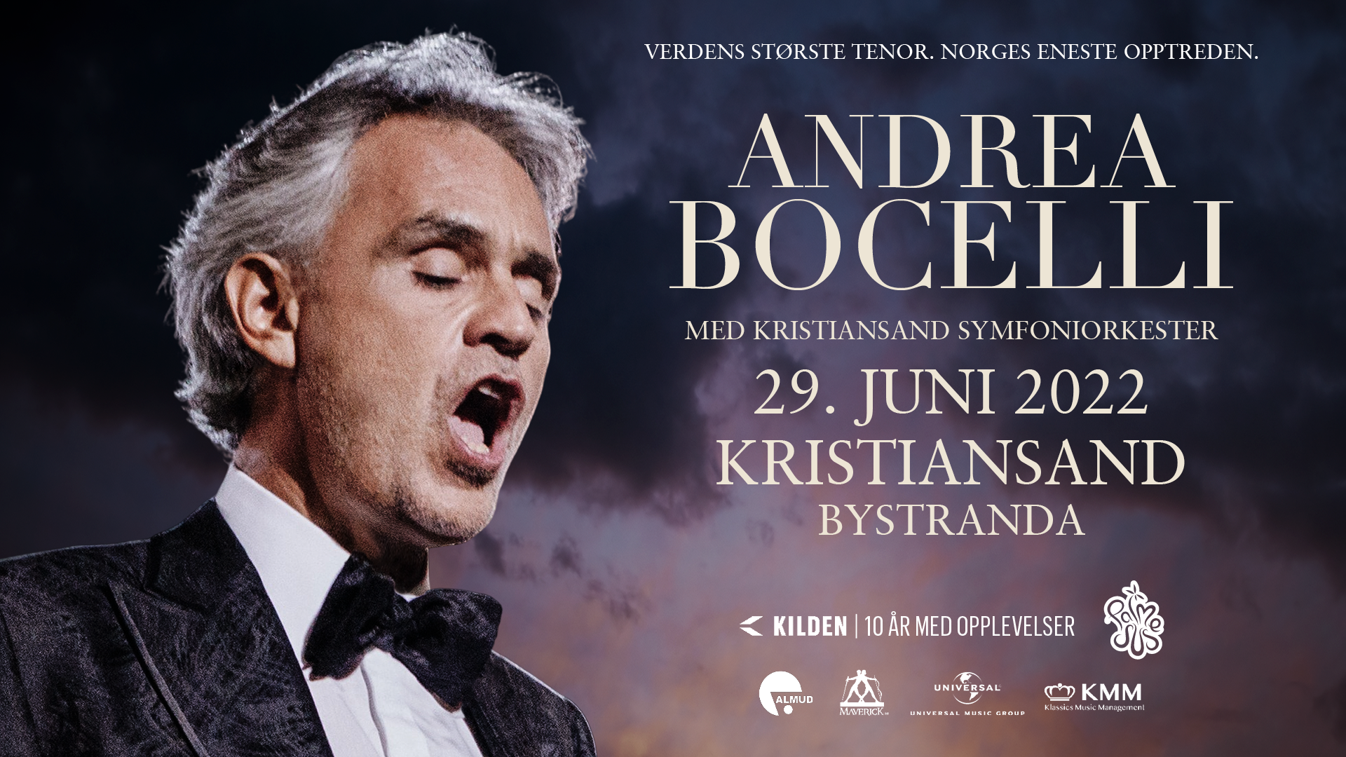 Plakat Andrea Bocelli