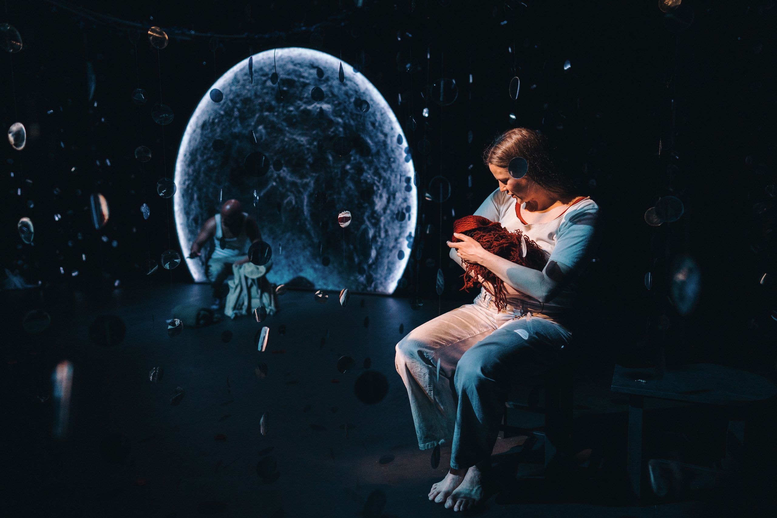 Forestillingsfoto fra Woyzeck av Georg Buchner.