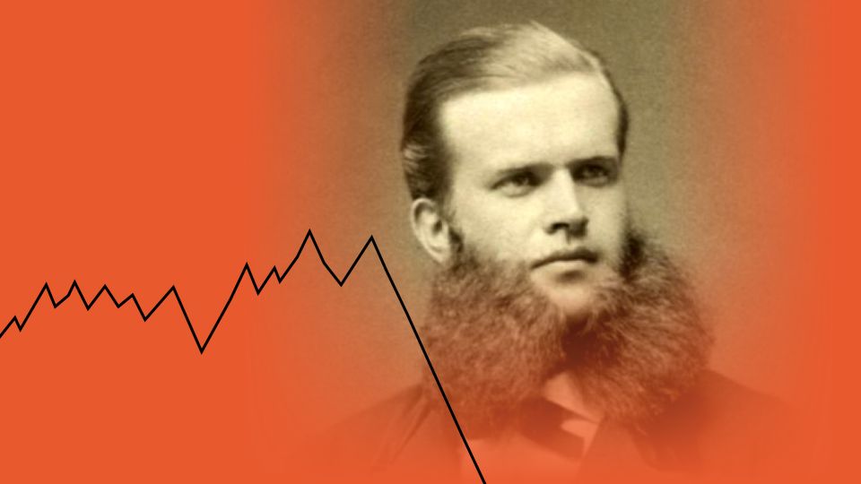 Mobil og headset. På mobilskjermen ser du et symfoniorkester spille på sine instrumenter