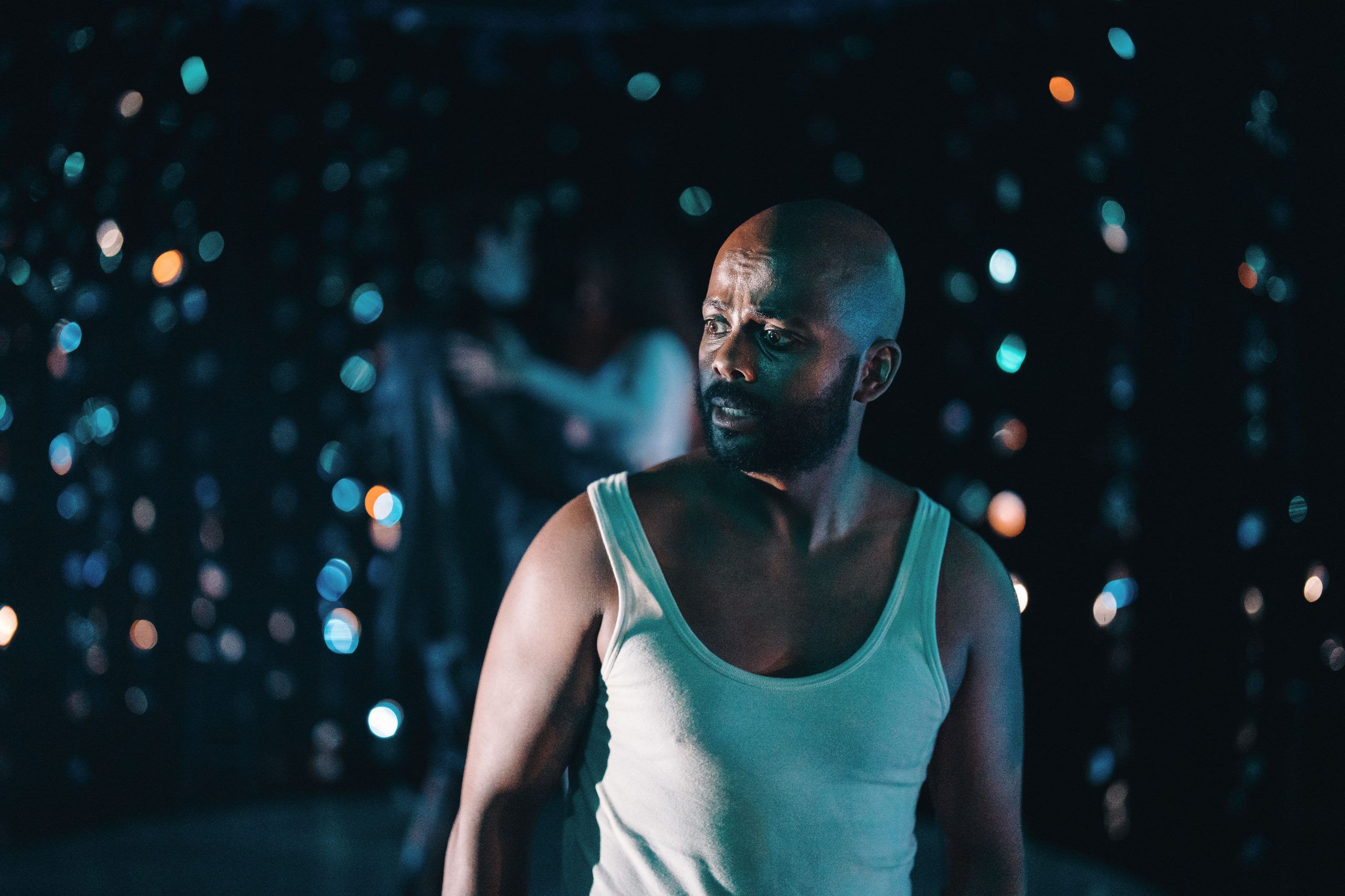 Forestillingsfoto fra Woyzeck av Georg Buchner.