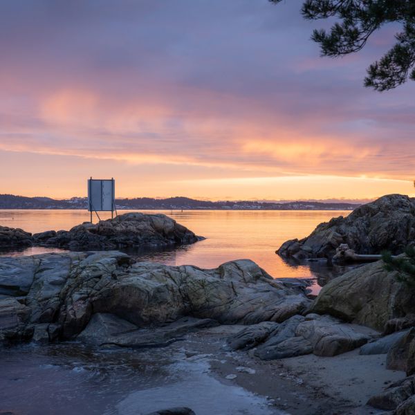 Morgensol i Kristiansand