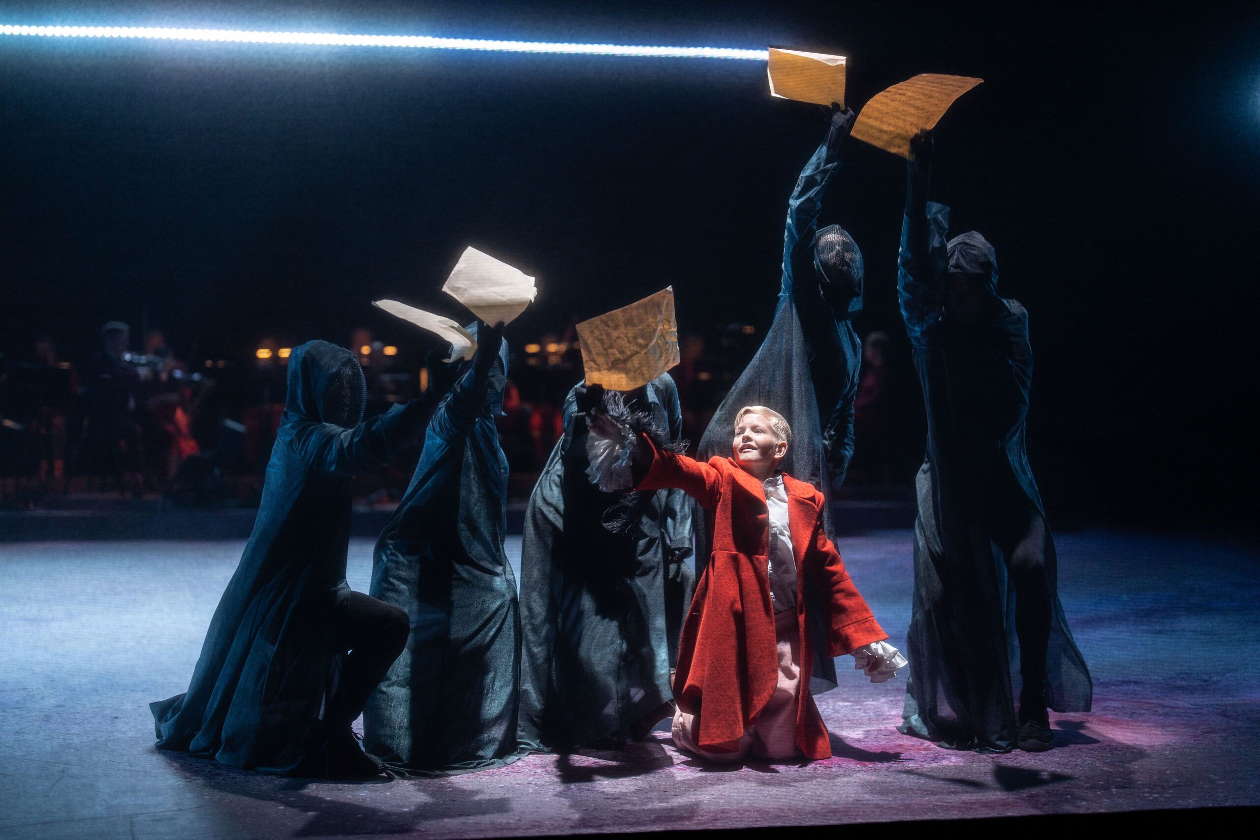 Forestillingsbilde fra Amadeus av Peter Shaffer i 2023