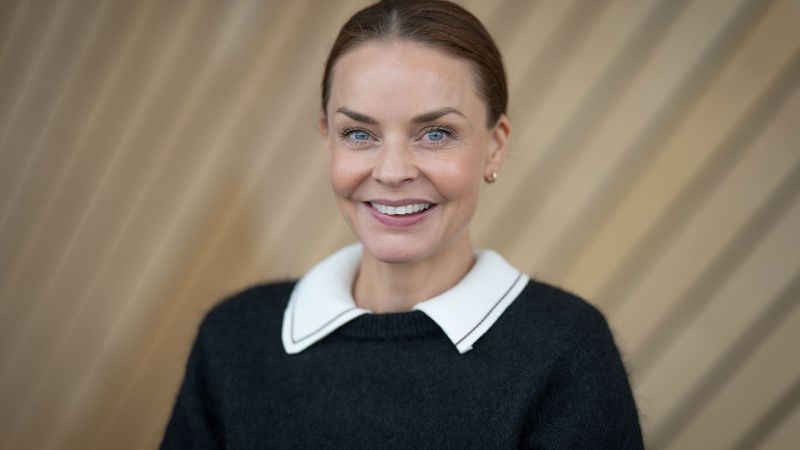 Portrettbilde av Agnes Kittelsen i Kildens foajé