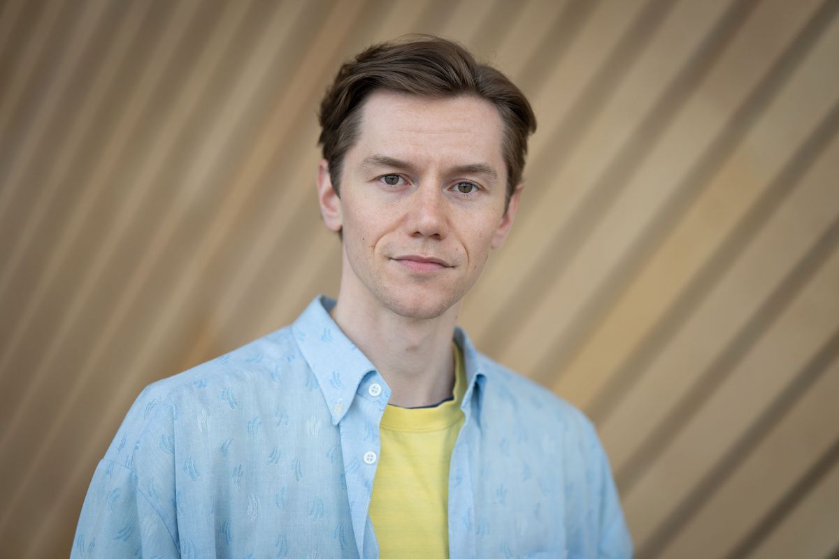 Portrettbilde av Paal Herman Ims i Kildens foajé