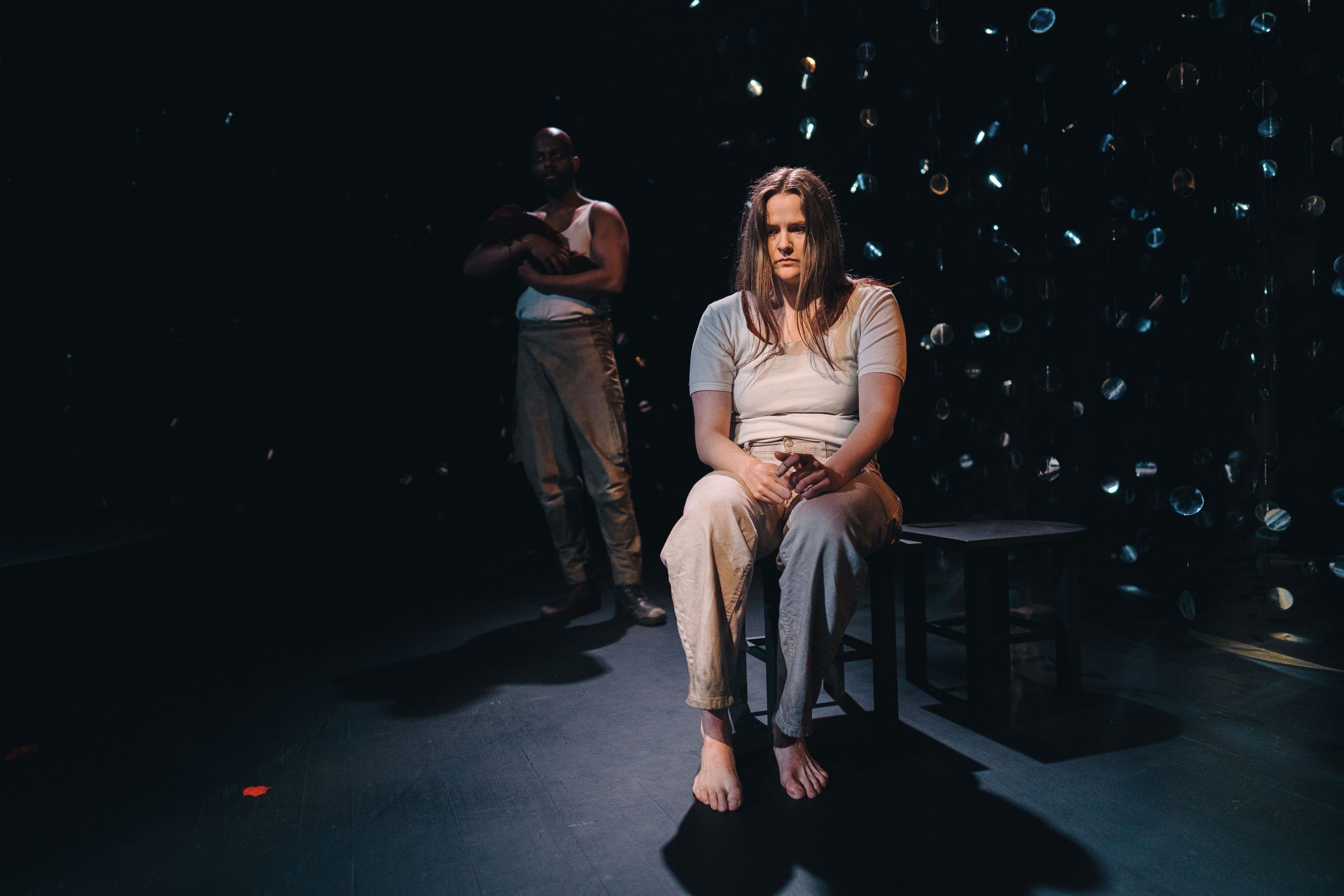 Forestillingsfoto fra Woyzeck av Georg Buchner.
