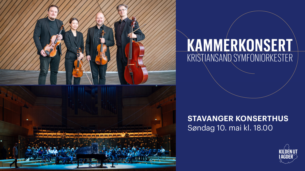 Kammerkonsert i Stavanger Konserthus med KSO og SSO