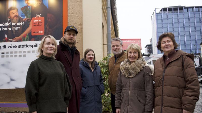 Representanter for KSO og Kirkens bymisjon utenfor Kirkens bymisjon.