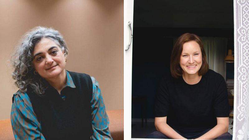Bilde av forfatterne Rana Issa og Agnes Ravatn
