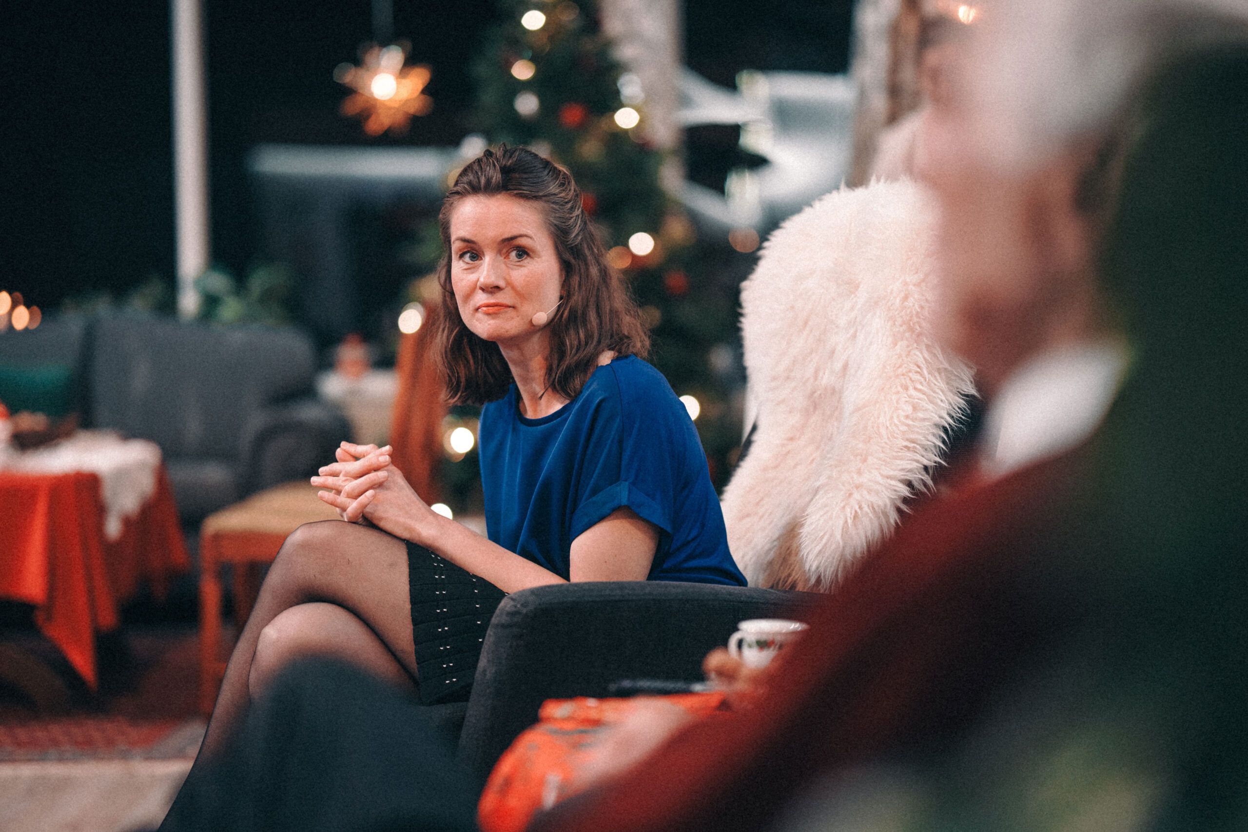 Forestillingsbilde fra Small Talk - Ring julen inn med familien Dvergsnes