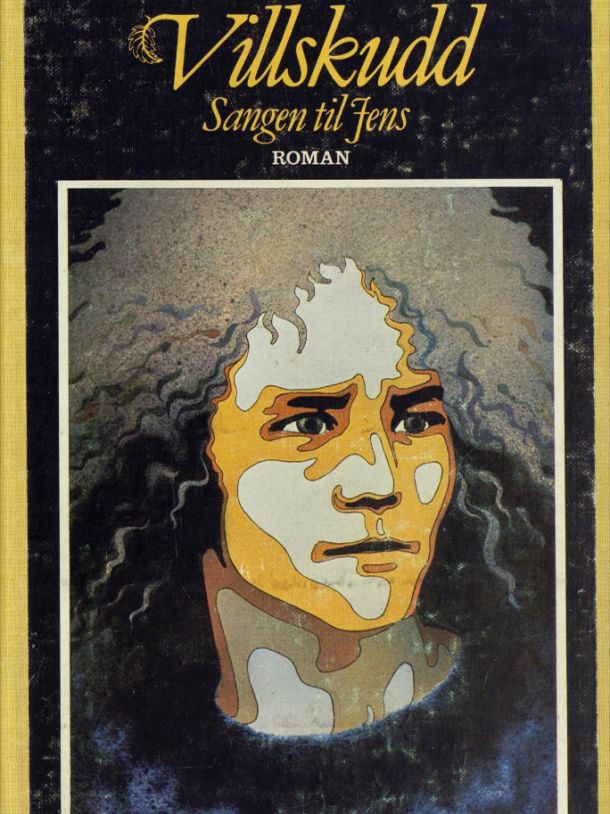 Bok-coveret til boken Villskudd av Gudmund Vindsun. Coveret viser bilde av en gutt med stort, mørkt, krøllete hår.