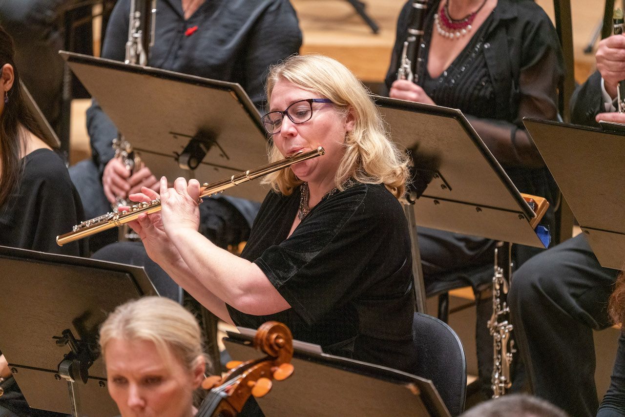 anne Randi på fløyte i kso