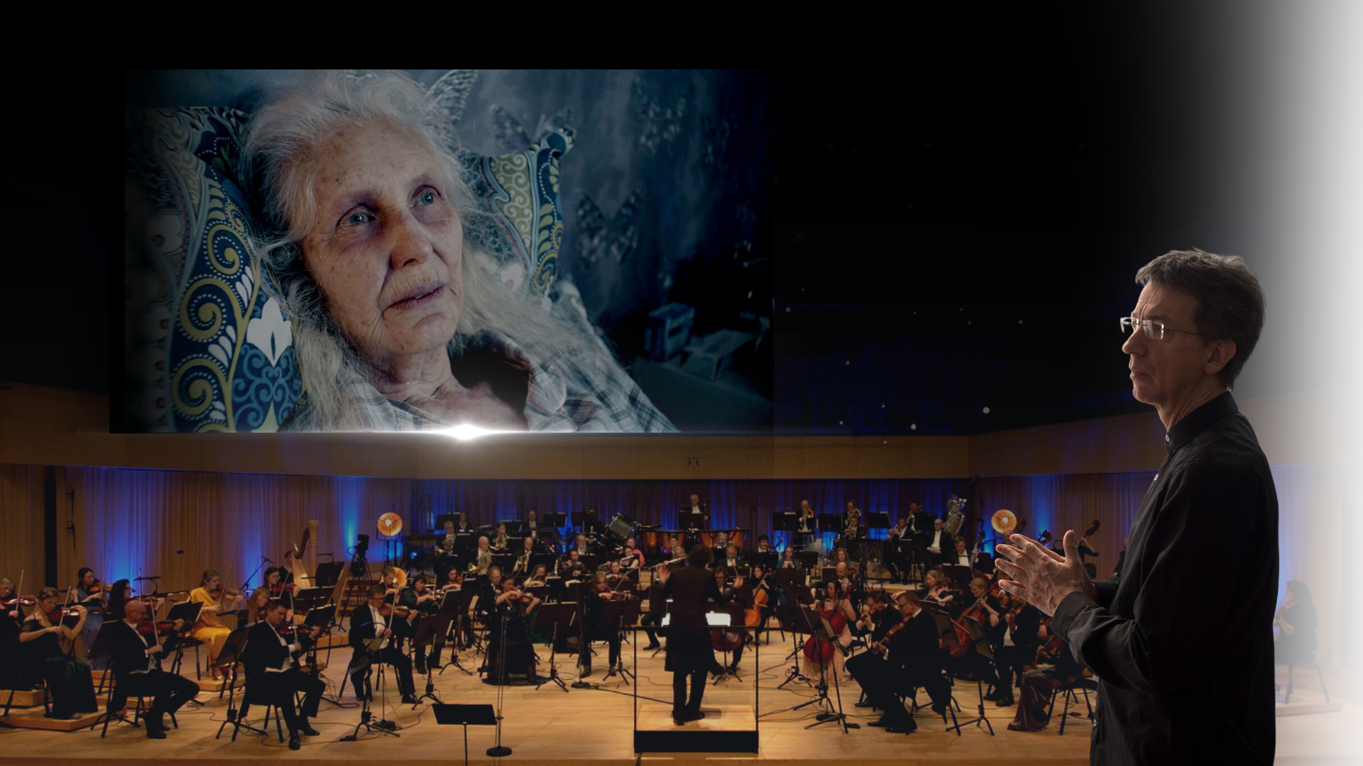 Faurés Requiem Sky Burial KSO filmvisning konsert med videokunst