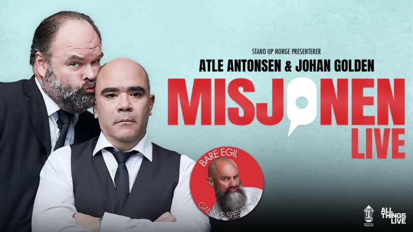 «MISJONEN med Antonsen & Golden – LIVE»