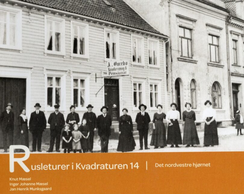 Rusleturer i Kvadraturen 14 – Det nordvestre hjørnet