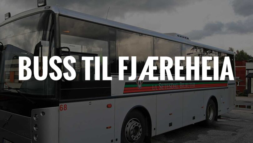 Busstransport til Fjæreheia Amfi