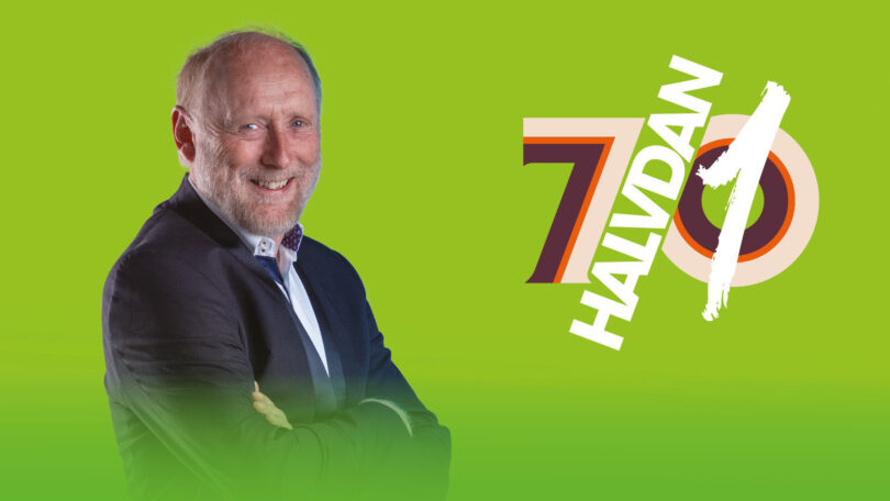Halvdan Sivertsen 71 år