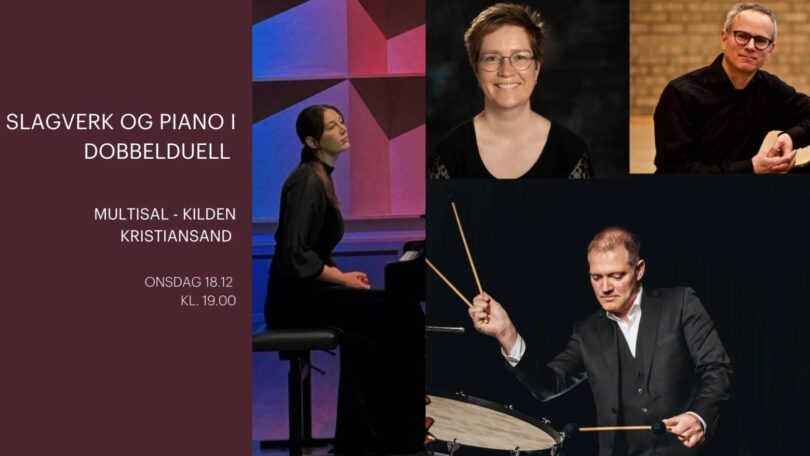 Slagverk og piano i dobbelduell