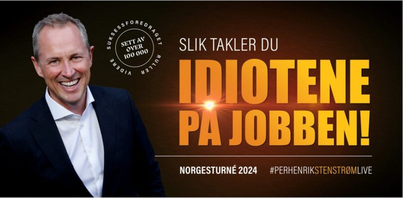 Slik takler du idiotene på jobben – et foredrag om de vanskelige kollegene av Per Henrik Stenstrøm.