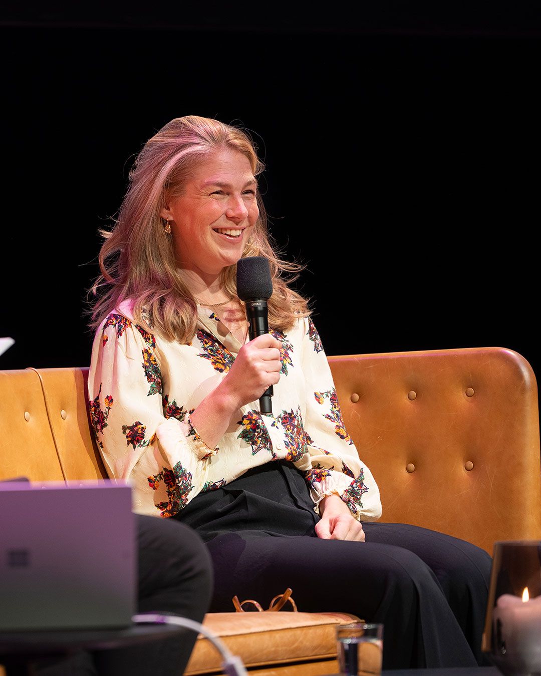 Kildens teatersjef under programlanseringen for 2024.