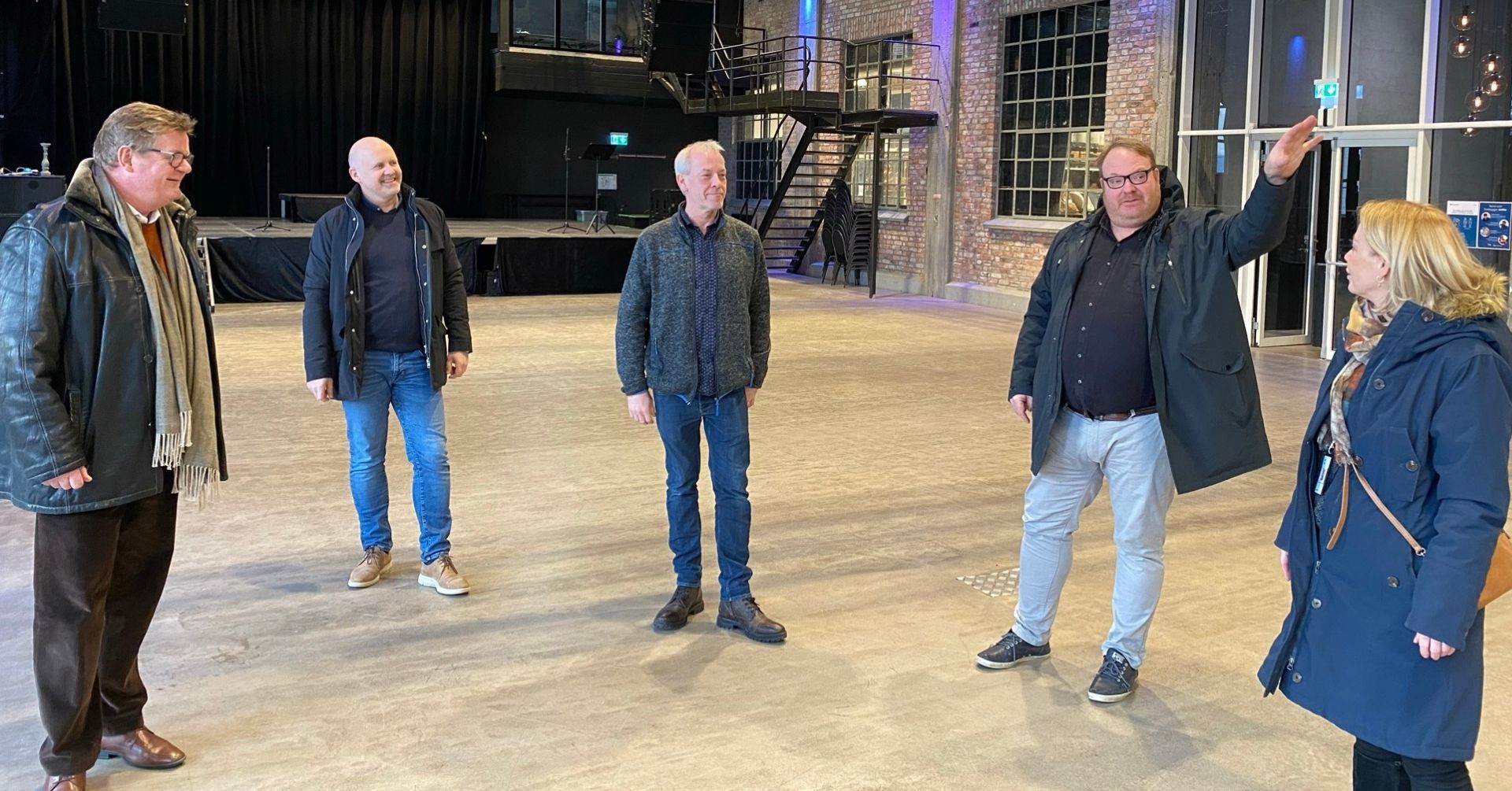 Kilden på befaring på Hunsfos