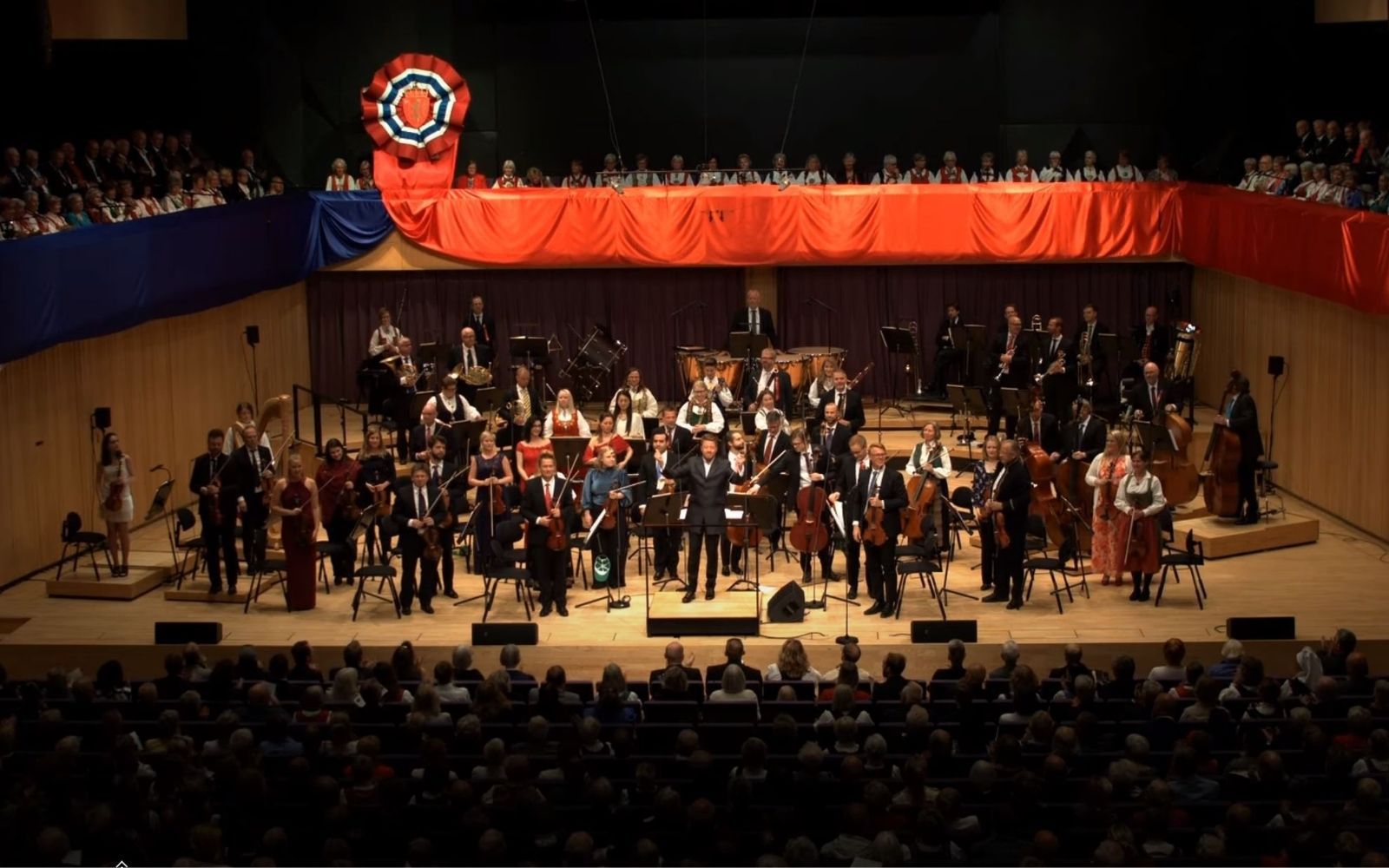 Orkester og publikum