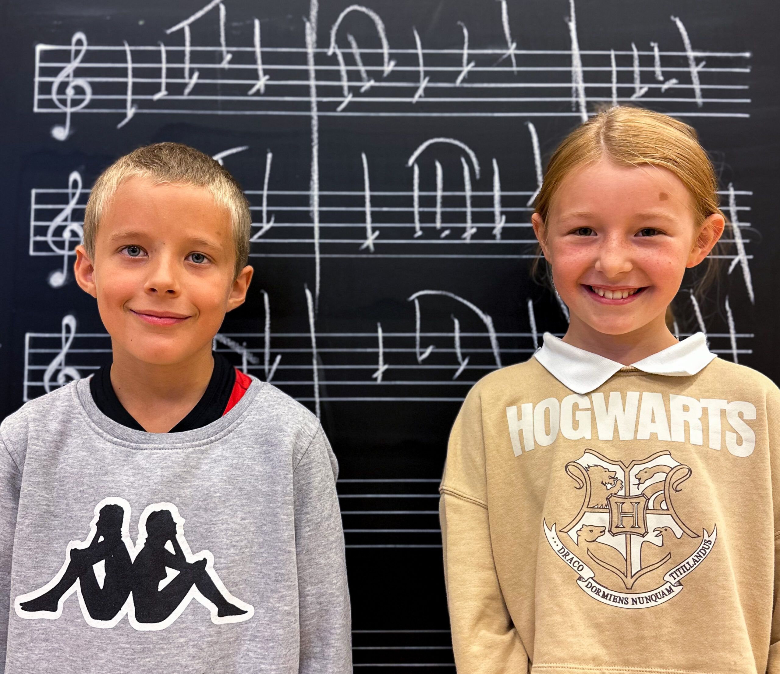 Thilo Bierud Hansen og Tilie Steindal  likte godt Trazom