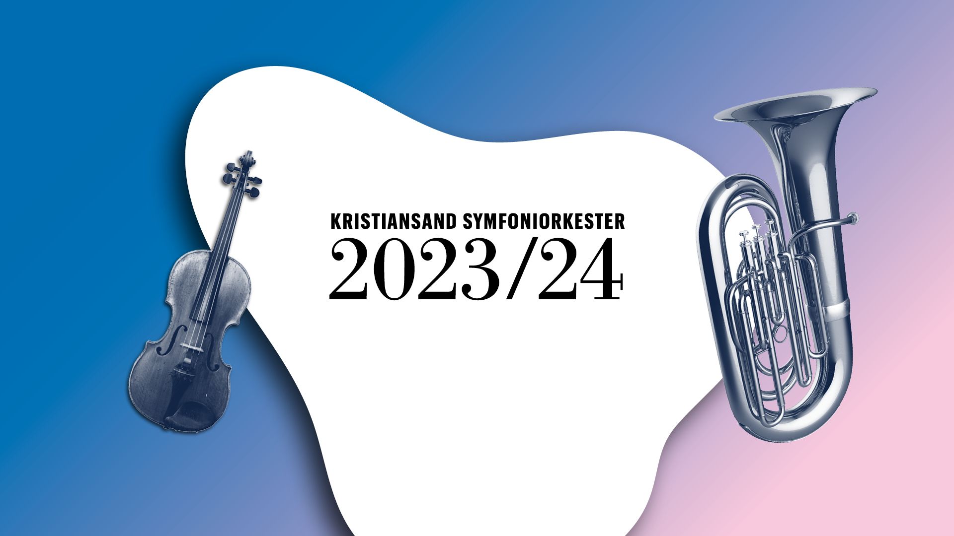 Grafisk fremstilling av invitasjon til sesonglansering