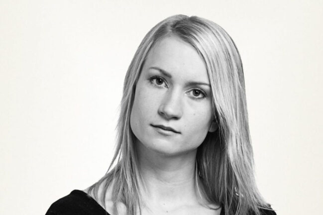Portrettfoto av Birgitte Larsen