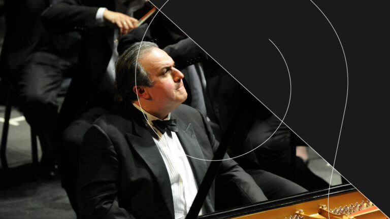 Bilde for arrangement Rachlin og mesterpianist